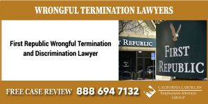 First Republic Wrongful Termination and Discrimination Lawyer attorney compensation