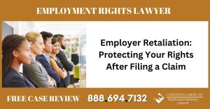 Employer Retaliation Protecting Your Rights After Filing a Claim sue liability lawyer compensation incident - California Labor Law Employment Attorneys Group Employer Retaliation Protecting Your Rights After Filing a Claim sue liability lawyer compensation incident