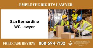 San Bernardino WC Lawyer California Labor Law Employment Attorneys Group sue liable incident compensation lawyers