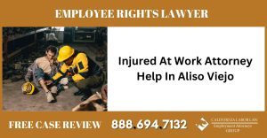 Injured At Work Attorney Help In Aliso Viejo sue liable incident compensation lawyer - California Labor Law Employment Attorneys Group Injured At Work Attorney Help In Aliso Viejo sue liable incident compensation lawyer
