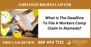 What Is The Deadline To File A Workers Comp Claim In Alameda sue liability lawyer attorney - California Labor Law Employment Attorneys Group What Is The Deadline To File A Workers Comp Claim In Alameda sue liability lawyer attorney